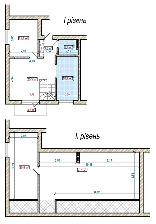 5+ комнат 120.74 м² в ЖК Идея от 11 500 грн/м², с. Гнедин
