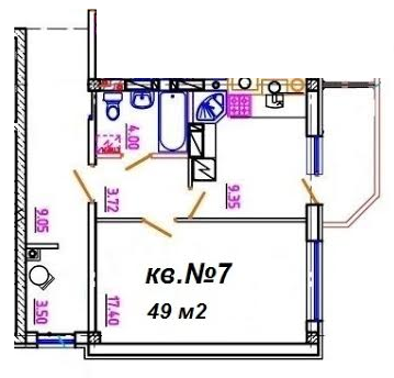 1-кімнатна 49 м² в ЖК Комфортний від 15 750 грн/м², м. Ірпінь