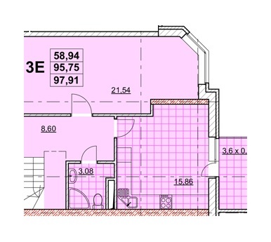 3-комнатная 97.91 м² в ЖК Дмитриевский от 17 080 грн/м², Одесса