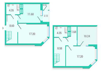 5+ комнат 77.93 м² в ЖК Гвардейский от застройщика, Киев