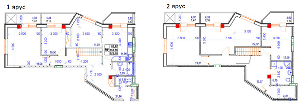 5+ комнат 175.16 м² в ЖК Особняк-К от 14 500 грн/м², Винница