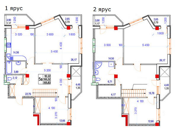 5+ комнат 175.16 м² в ЖК Особняк-К от 14 500 грн/м², Винница