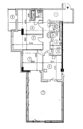 3-комнатная 116 м² в ЖК Саксаганский от застройщика, Киев