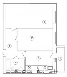 2-комнатная 60.69 м² в ЖК Новокиевский от 13 500 грн/м², с. Новые Петровцы