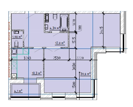 1-кімнатна 73.04 м² в ЖК Будинок на Тітова від 16 000 грн/м², Дніпро