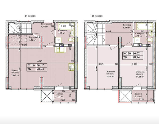 2-комнатная 86.02 м² в ЖК на ул. Героев УПА, 73 от застройщика, Львов