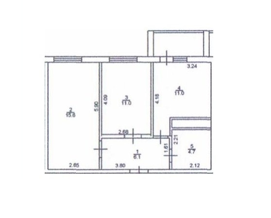 2-кімнатна 48.4 м² в ЖК Паларіс від 10 000 грн/м², м. Бориспіль