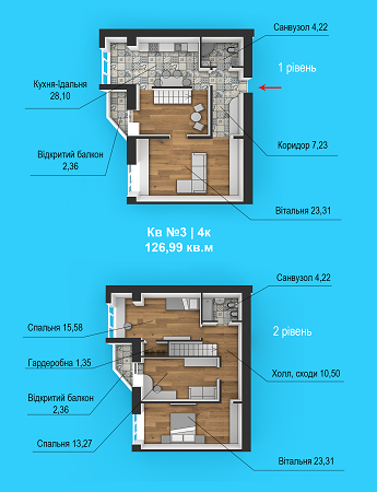 5+ кімнат 126.99 м² в ЖБ Липинський від 12 000 грн/м², с. Липини