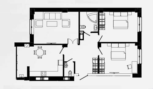 3-комнатная 90 м² в ЖК Comfort Park от 31 000 грн/м², Ивано-Франковск