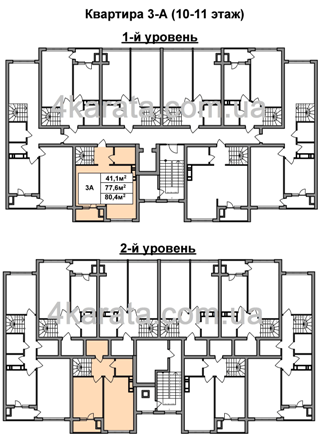 3-комнатная 80.4 м² в ЖК 4 карата от 10 150 грн/м², г. Вышгород