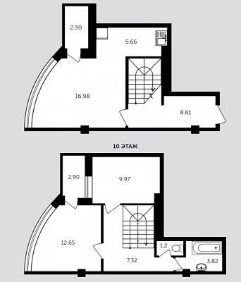 Дворівнева 111.7 м² в ЖК Адмірал Сенявін від 14 050 грн/м², Херсон