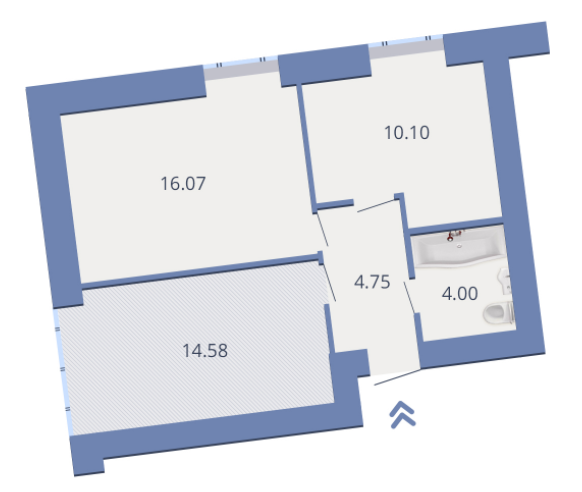 2-кімнатна 49.5 м² в ЖК Єсенін 2 від 14 000 грн/м², м. Ірпінь