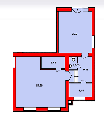 1-кімнатна 98.03 м² в ЖК на вул. Манастирського, 2А, 4, 6 від забудовника, Львів