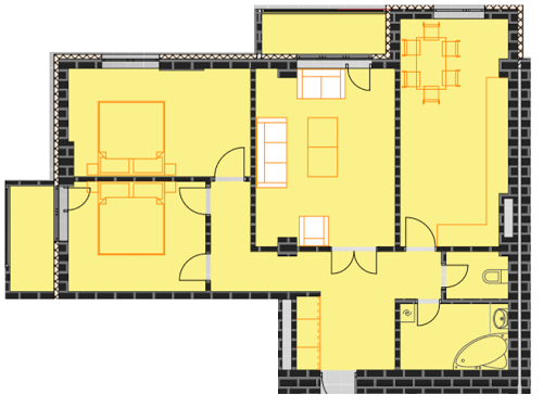 3-комнатная 88.15 м² в ЖК на ул. Независимости, 146А от 16 800 грн/м², Ивано-Франковск