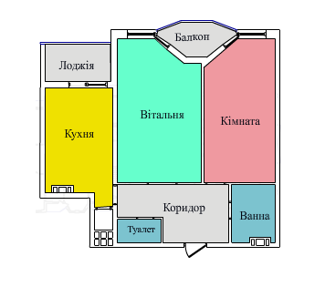 2-кімнатна 62.9 м² в ЖК на вул. Тролейбусна, 3 від 11 500 грн/м², Тернопіль