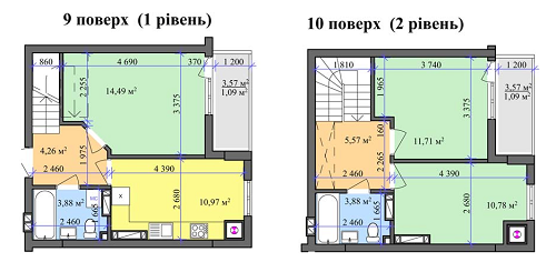 5+ кімнат 67.72 м² в ЖК на вул. Хлібна, 4 від забудовника, Львів