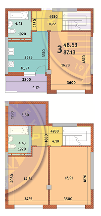 5+ комнат 87.13 м² в ЖК по просп. Валерия Лобановского (Краснозвездный), 15/7 от застройщика, Киев