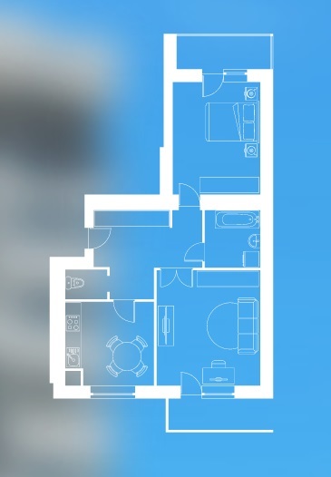 2-кімнатна 71.8 м² в ЖК Світлий Хутір від забудовника, Луцьк