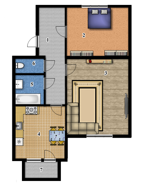 2-кімнатна 58.23 м² в ЖК ЖК Сонцтаун від 14 800 грн/м², с. Чайки