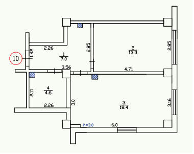 1-кімнатна 42 м² в ЖК Усадьба від 16 900 грн/м², Дніпро