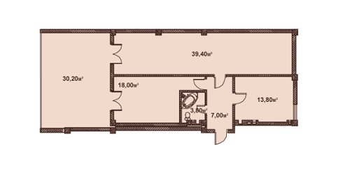 2-комнатная 91.06 м² в ЖК Феличита от 36 500 грн/м², Харьков