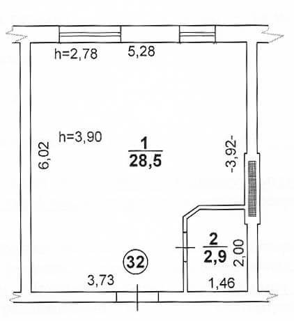 1-комнатная 31.4 м² в ЖК Шевченковский маеток от застройщика, г. Борисполь