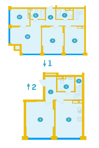 5+ кімнат 146.11 м² в ЖК Smart Plaza Polytech від 40 500 грн/м², Київ