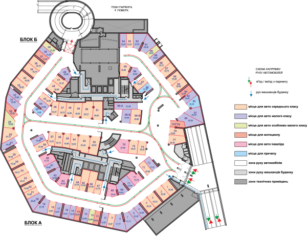 Машиноместо 27.44 м² в ЖК Alter Ego от 1 200 000 грн/м², Киев