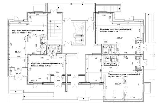 Приміщення вільного призначення 40.7 м² в ЖК Новомостицько-Замковецький від 27 825 грн/м², Київ