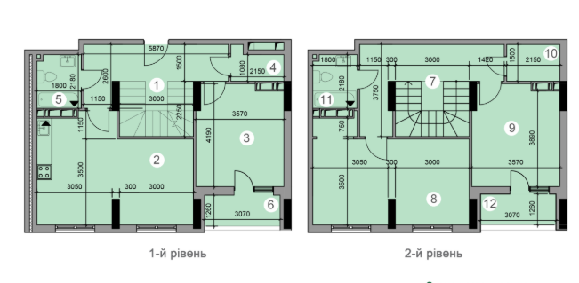 3-комнатная 119.47 м² в ЖК Шевченковский квартал от застройщика, Киев