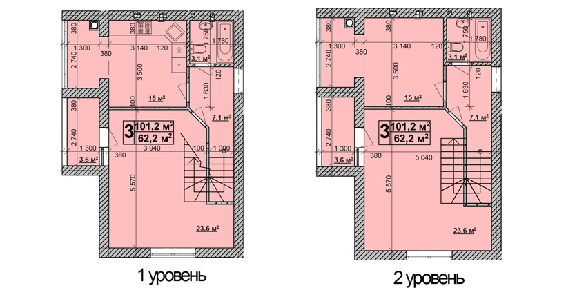 3-комнатная 101.2 м² в ЖК Спутник-Теремки от 16 800 грн/м², с. Гатное