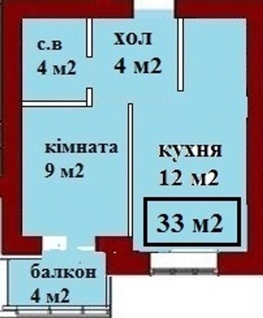 1-комнатная 33 м² в ЖК Киевский маеток от 15 950 грн/м², с. Софиевская Борщаговка