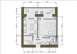 3-кімнатна 101.5 м² в ЖК Софіївський квартал від 15 000 грн/м², с. Софіївська Борщагівка