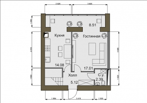 3-комнатная 101.5 м² в ЖК Софиевский квартал от 15 000 грн/м², с. Софиевская Борщаговка