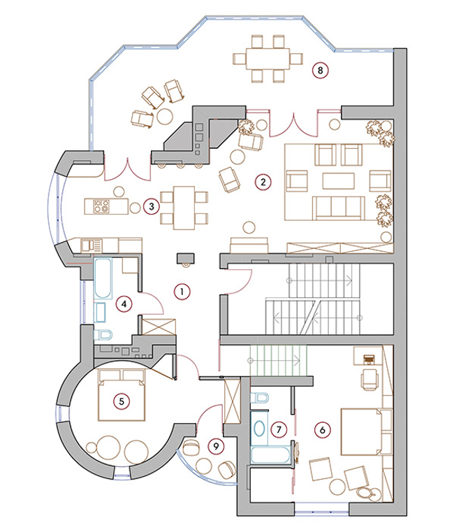 3-комнатная 132.43 м² в КД Хутор Ясный от 45 200 грн/м², с. Ходосовка