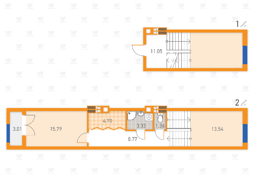 2-комнатная 61.55 м² в ЖК SOLAR CITY от 24 000 грн/м², Киев