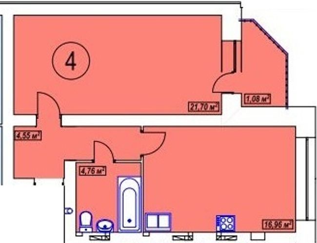 1-комнатная 49.05 м² в ЖК Ворзель Парк от 10 000 грн/м², пгт Ворзель