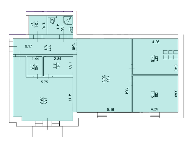 3-комнатная 115.5 м² в КД Giverny HOUSE от 12 450 грн/м², с. Петропавловская Борщаговка