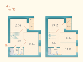 4-комнатная 119.94 м² в ЖК Козацкий от 22 000 грн/м², Киев