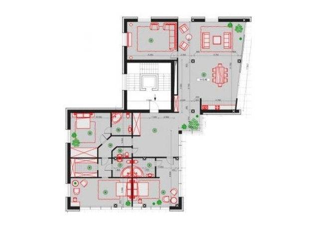 5+ комнат 508 м² в КД на Мичурина от 104 100 грн/м², Киев