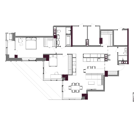 2-комнатная 121.19 м² в МФК A136 Highlight Tower от 43 000 грн/м², Киев