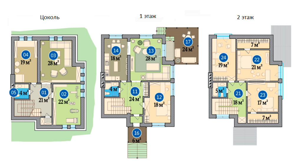 Дуплекс 280 м² в КГ Садок Вишневый от 11 429 грн/м², с. Крюковщина