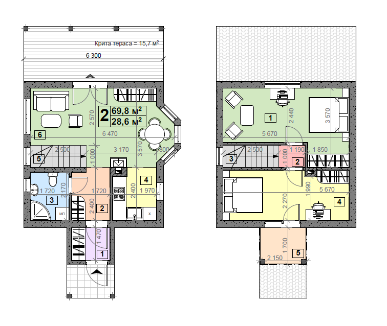 Коттедж 70 м² в КП Крушинские Озера от 18 429 грн/м², с. Крушинка