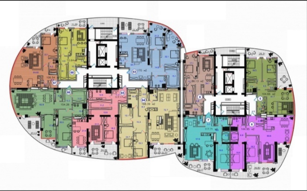 3-комнатная 113 м² в ЖК Ланжерон от 42 700 грн/м², Одесса