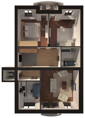 3-комнатная 106.71 м² в ЖК Palais Royal (Зеленый Мыс) от 24 300 грн/м², с. Крыжановка