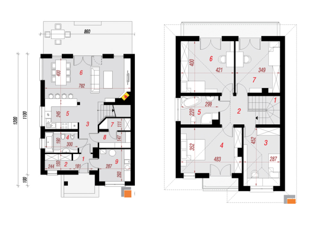 Коттедж 151.6 м² в КГ Ярий Смарагд от застройщика, с. Иванковичи