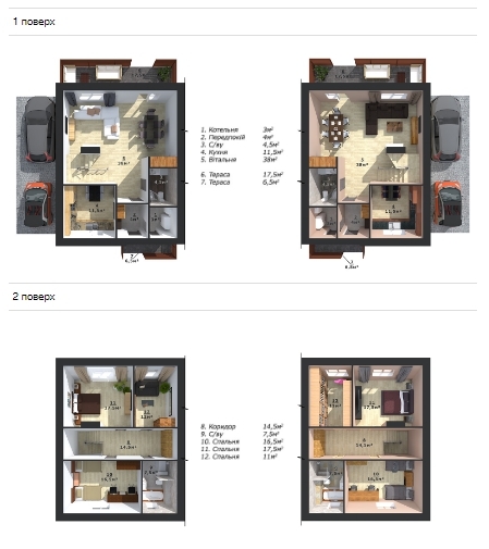 Дуплекс 130 м² в КМ Лебедівка від 15 846 грн/м², с. Лебедівка