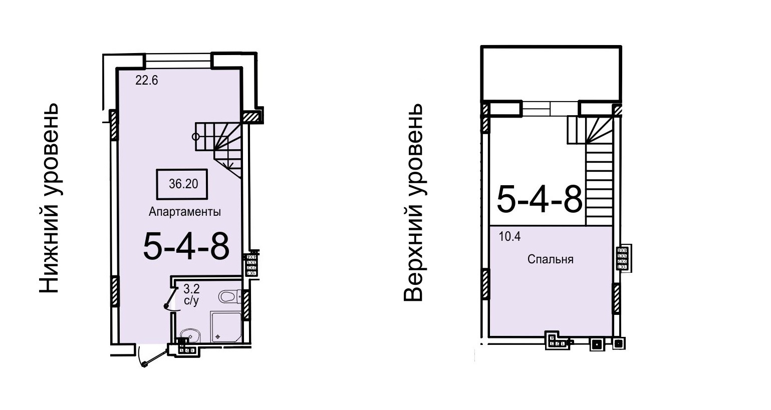 1-комнатная 36.2 м² в ЖК Smart от 12 900 грн/м², с. Крыжановка
