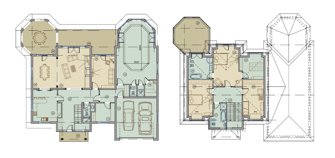 Котедж 359.25 м² в КМ Blaue Lagune від забудовника, смт Козин