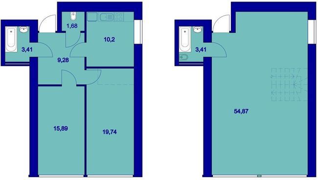 Дворівнева 120 м² в ЖК Милі квартири від 14 100 грн/м², с. Мила